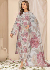 3 Pc Premium Dhanak Printed Suits (Unstitched)