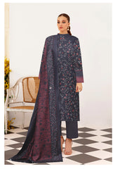 3 Pc Premium Dhanak Printed Suits (Unstitched)